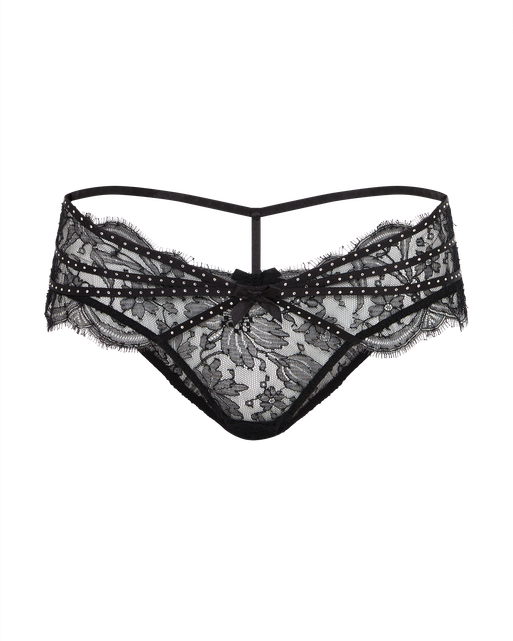 Anora Brief Black/Crystal | Agent Provocateur