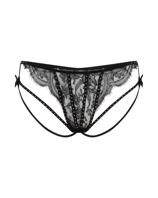 Anora Thong Black/Crystal | Agent Provocateur