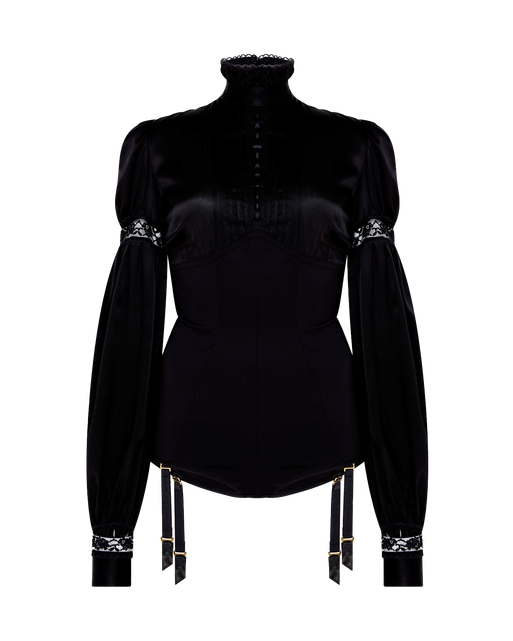 Binky Bodysuit Black | Agent Provocateur