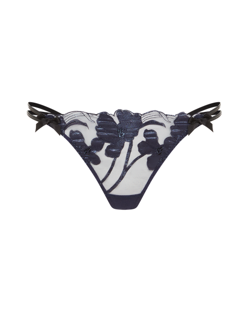 Felicitie Thong Navy/Black | Agent Provocateur