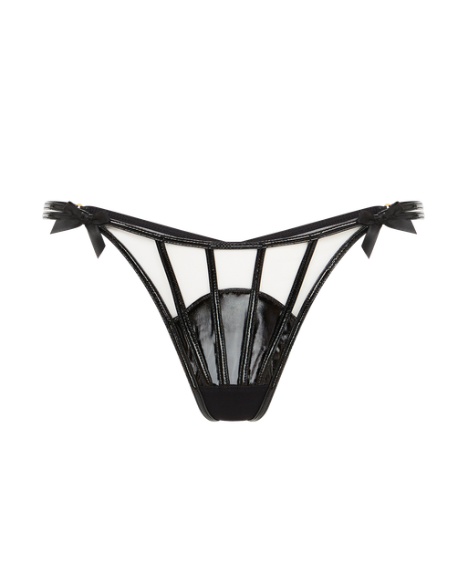 Flick Thong Black/Nude | Agent Provocateur