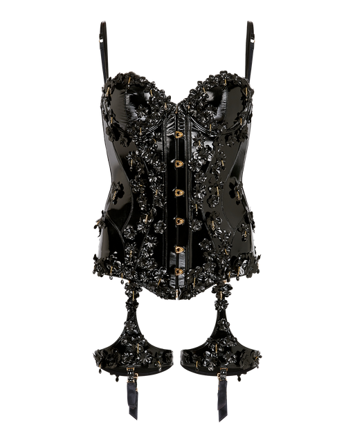 Lilathe Corset  Black | Agent Provocateur