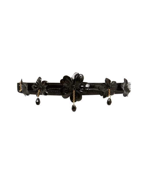 Lilathe Garter Black/Black | Agent Provocateur