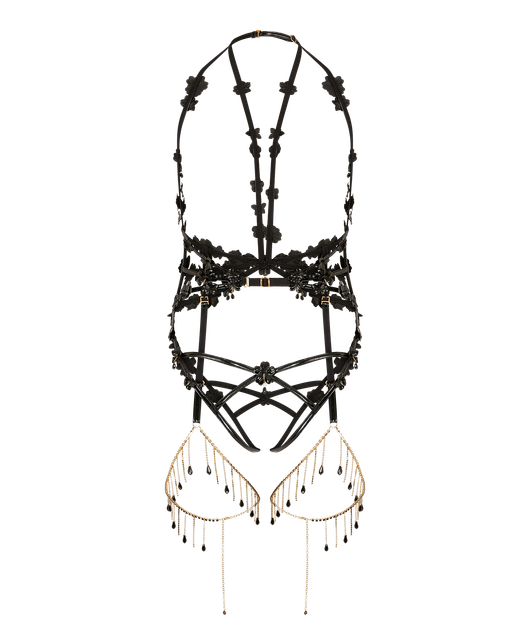 Lilathe Playsuit Black | Agent Provocateur