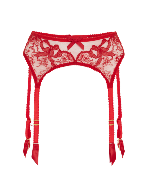 Lisetta Suspender Red/Red | Agent Provocateur