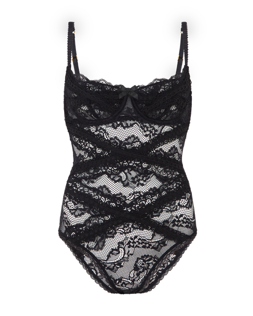 Maxwell Bodysuit Black | Agent Provocateur