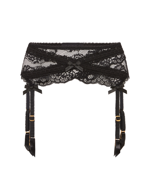 Maxwell Suspender  Black | Agent Provocateur