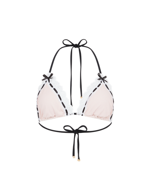 Miffy Bikini Top  Baby Pink/White | Agent Provocateur