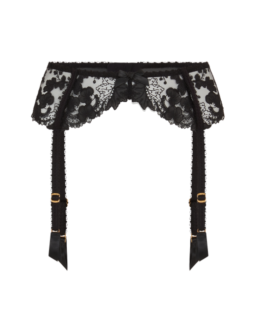 Posy Suspender  Black | Agent Provocateur