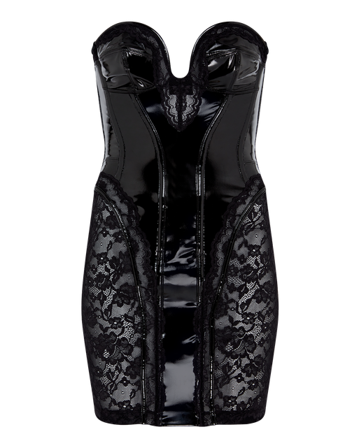 Tottie Corset Dress Black | Agent Provocateur