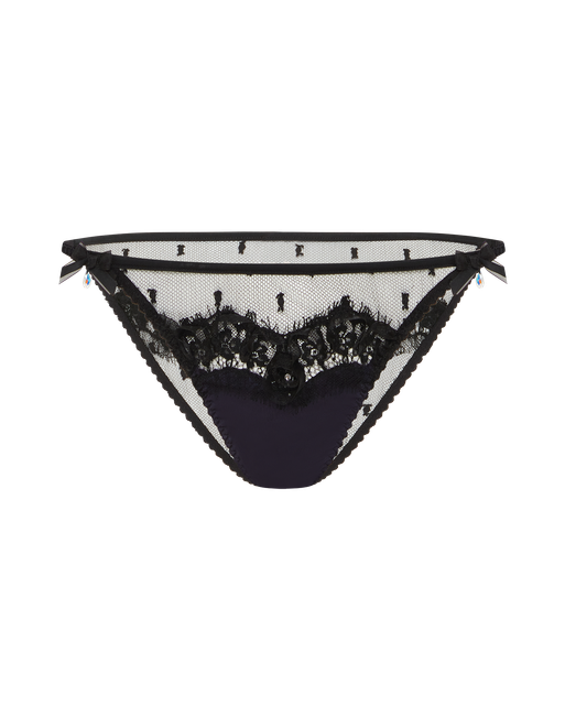 Veretie Full Brief  Black/Navy | Agent Provocateur
