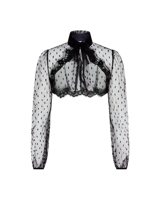 Veretie Cape Black/Navy | Agent Provocateur