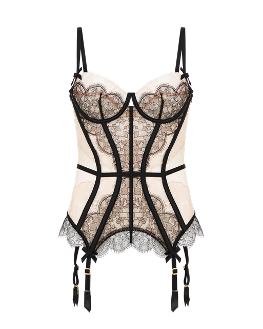 Vitoria Basque Black/Blush | Agent Provocateur
