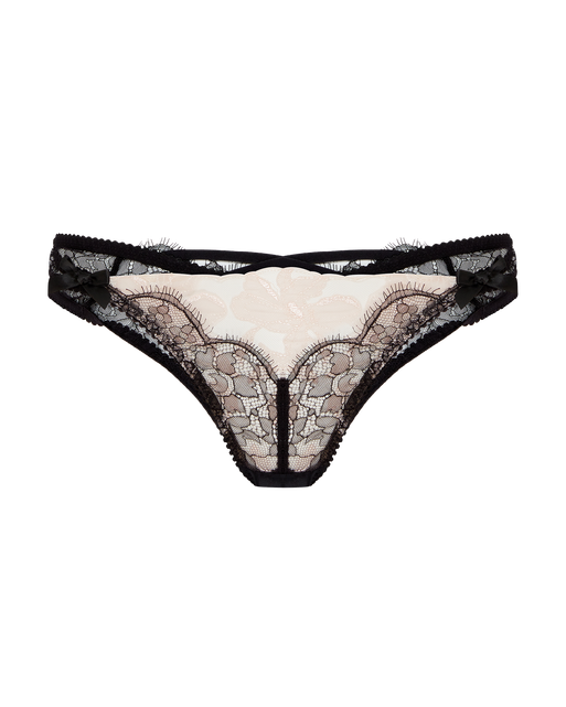 Vitoria Brazilian Brief Black/Blush | Agent Provocateur