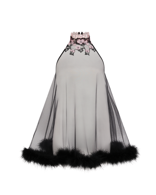 Andiee Babydoll Black/Baby Pink | Agent Provocateur