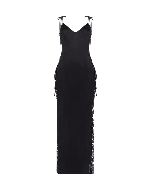 Babsie Long Slip Black | Agent Provocateur