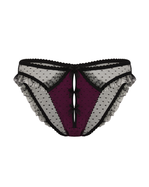 Berdie Full Brief Black/Magenta | Agent Provocateur