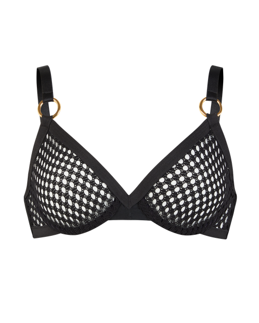 Bubbles Soft Cup Bra Black | Agent Provocateur
