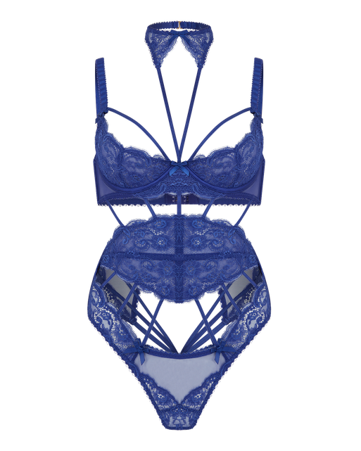 Joella Playsuit Cobalt | Agent Provocateur
