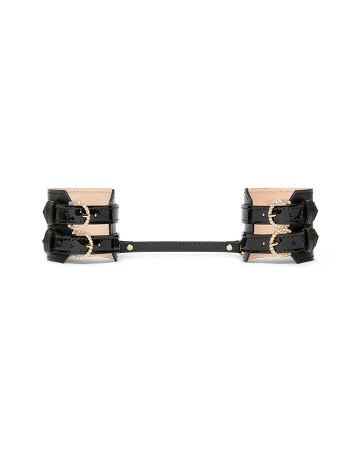 Karolina Cuffs Black/Clear | Agent Provocateur