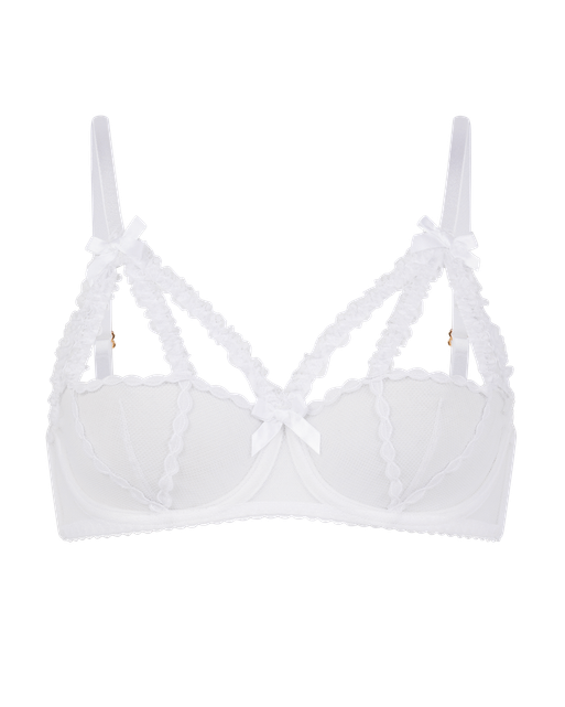 Lottina Apex Underwired Bra White | Agent Provocateur