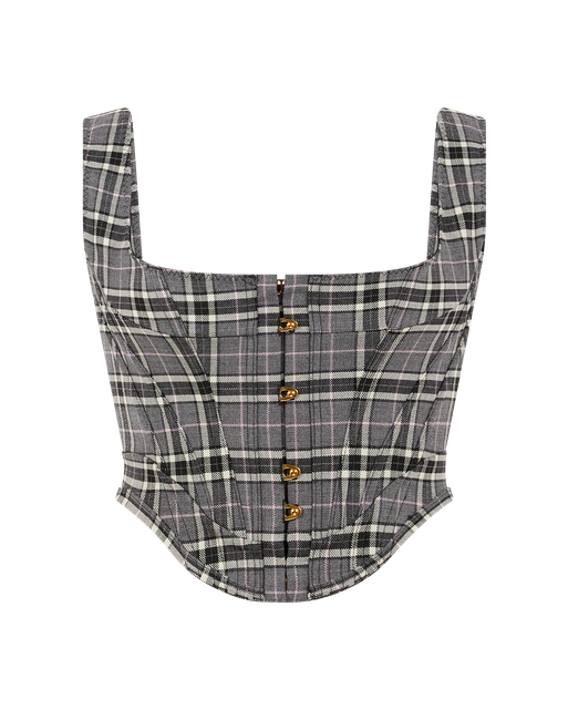 Margette Corset Tartan | Agent Provocateur