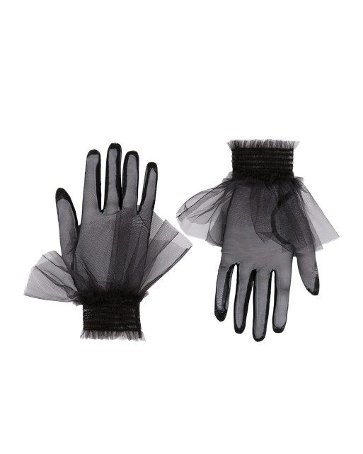 Mindie Short Gloves Black | Agent Provocateur