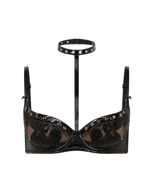 Vietta Demi Cup Underwired Bra Black | Agent Provocateur