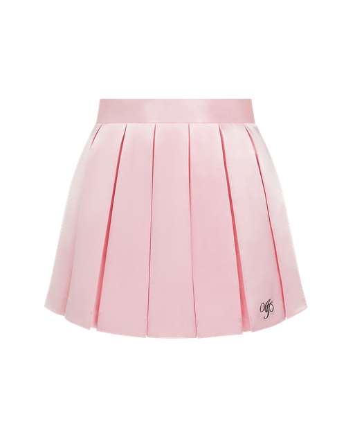 Varsity Mini Skirt Pink/Black | Agent Provocateur