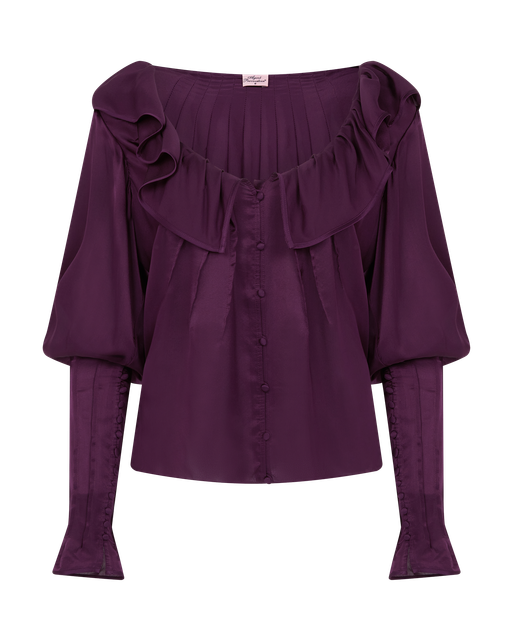 Suzane Top Plum | Agent Provocateur