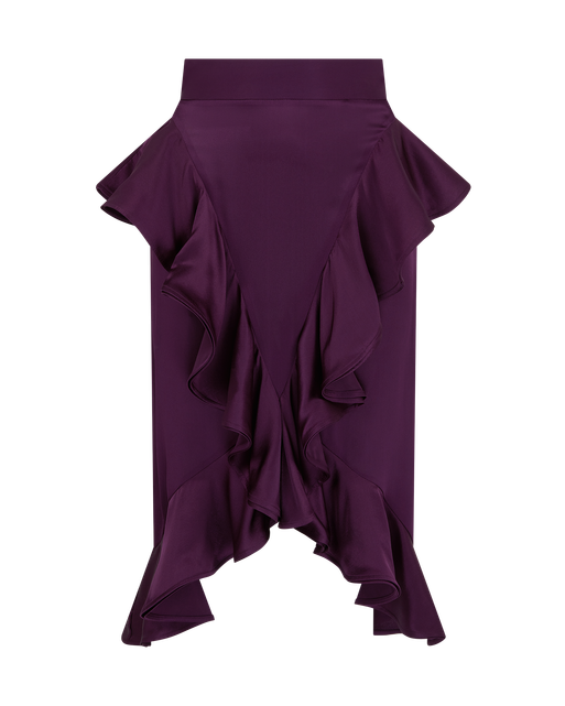 Suzane Midi Skirt Plum | Agent Provocateur