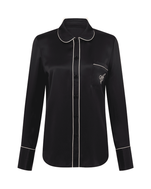 Classic Pyjama Shirt Black | Agent Provocateur