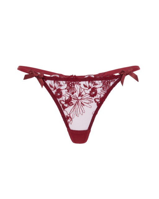 Jayce Thong Burgundy | Agent Provocateur