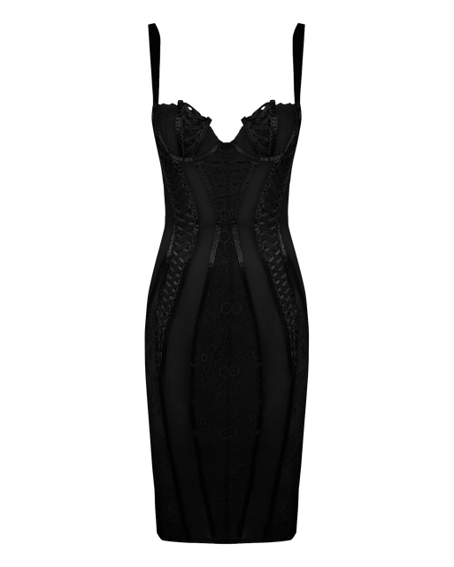 Peachy Dress Black | Agent Provocateur