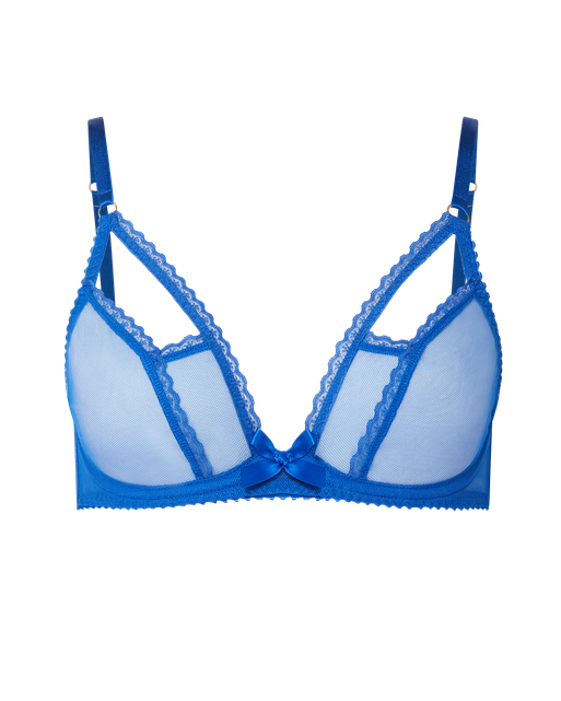 Fia Plunge Bra Cobalt | Agent Provocateur
