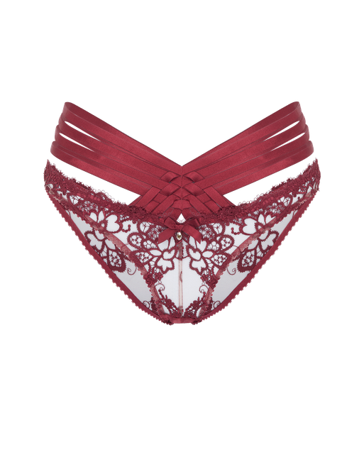 Dioni Full Brief Burgundy | Agent Provocateur