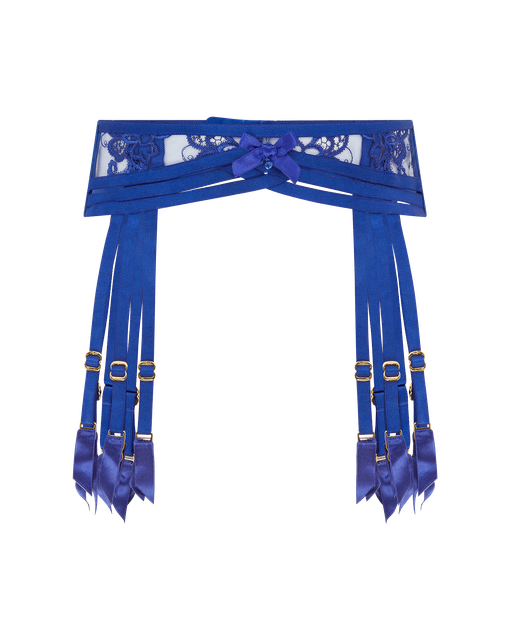 Dioni Suspender Cobalt | Agent Provocateur