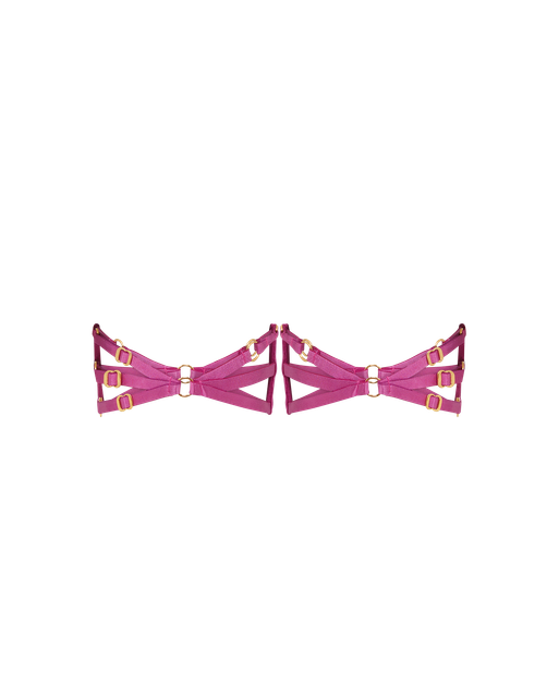 Dioni Garter Set Magenta | Agent Provocateur