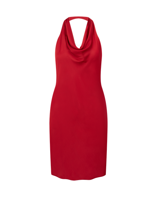 Adrian Mini Dress Dark Red/Silver | Agent Provocateur