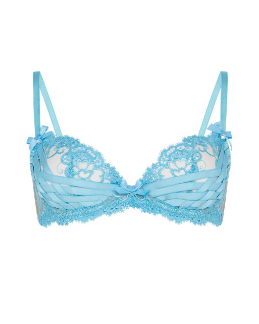 Dioni Plunge Underwired Bra Aqua | Agent Provocateur