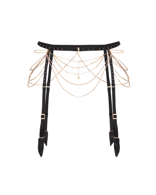 Jasmira Suspender  Black | Agent Provocateur
