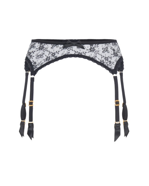 Malorey Suspender Black | Agent Provocateur