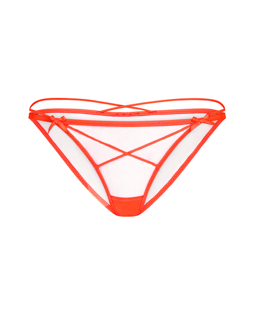 Zella Brief  Neon Orange/Sand | Agent Provocateur
