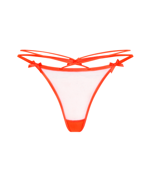 Zella Trixie Neon Orange/Sand | Agent Provocateur