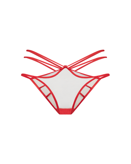 Ozara Full Brief Sand/Red | Agent Provocateur