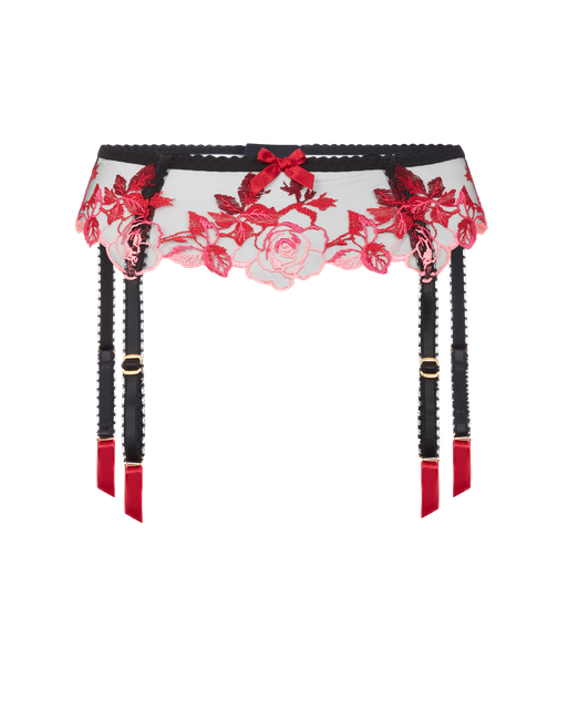 Callypso Suspender Black/Multicolour | Agent Provocateur