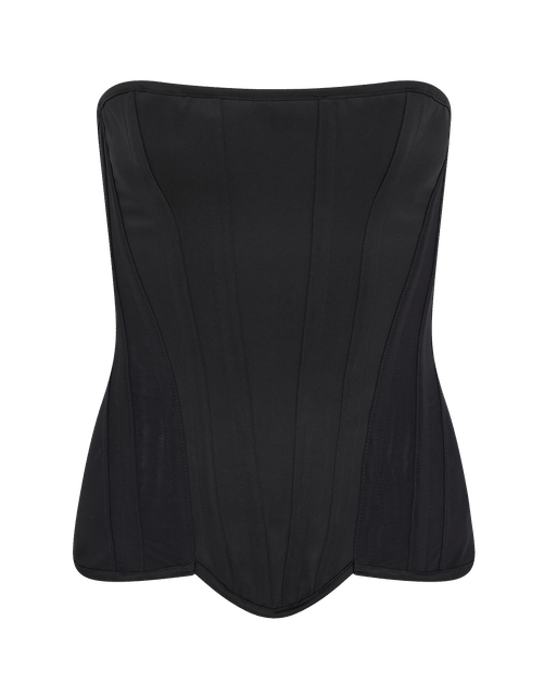 Scarlie Corset Black | Agent Provocateur