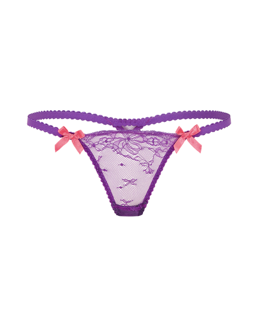 Isedora Thong Purple/Pink | Agent Provocateur