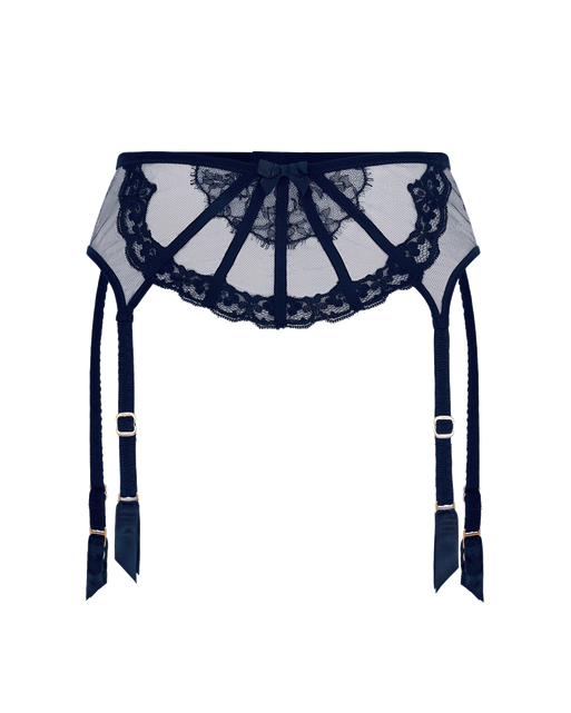 Mariann Suspender Navy/Navy | Agent Provocateur