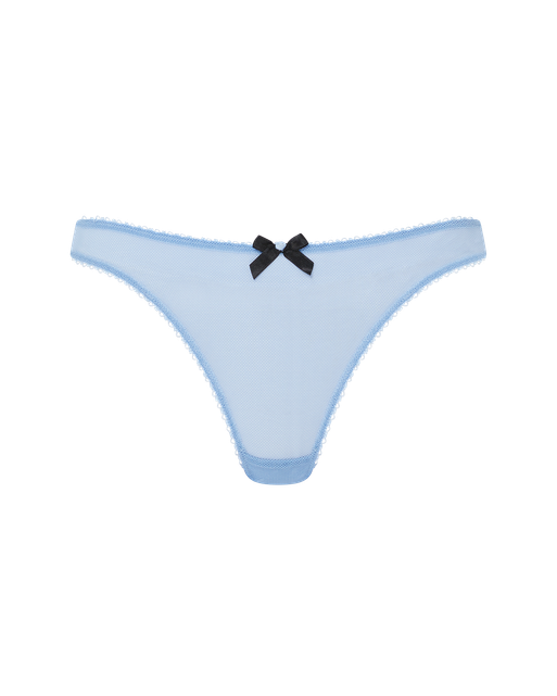 Yara Thong Blue/Black | Agent Provocateur